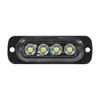 Em Estoque Atacado Transfronteiriço Caminhão Luzes Laterais 4 LEDs 12V/24V Universal Alto Brilho À Prova D'água Luzes Indicadoras de Largura Luzes Laterais de Semirreboque