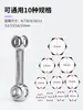 Llave de hueso herramienta hexagonal multifunción para tornillos herramienta hexagonal de bicicleta portátil diez en uno llave pequeña de vaso hexagonal