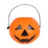 Cubo de Dulces de Halloween Linterna de Calabaza Portátil para Niños Azucarero Decoraciones Adornos Accesorios Caja de Linterna Cesta