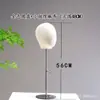 Perchero de Escritorio Perchero para Sombreros Tienda de Ropa Soporte para Sombreros de Madera Maciza Soporte Interno Soporte para Sombreros Molde para Cabeza de Ventana Set de Pelucas Estante de Exhibición