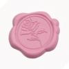 Ahora pequeñas etiquetas de cera hojas pegatinas de pintura rosa sello de pintura pegatinas para sellar sobres multicolor tamaño pequeño