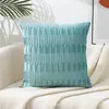 Atacado de fábrica travesseiro de veludo luxuoso moderno simples para sofá, cabeceira, lombar, liso, atacado
