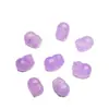 Beibeifu amatista natural gran valiente hilo tallado colgante cristal pequeño DIY pulsera fábrica venta al por mayor