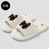 Pantuflas de Algodón para Mujer Otoño e Invierno 2025 Nuevas Lindos Gatitos Hogar Interior Antideslizantes Felpa Cálidas Mopa para Piso para Mujeres