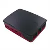 Shell Oficial Raspberry Pi 4ª Geração B Case Raspberry Pi 4B Vermelho e Branco Inclui Dissipador de Calor