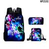 3D Novo Produto Robô Espacial Astro Bot Mochila Escolar Mochila Estudante do Ensino Fundamental e Médio Bolsa Mensageiro Estojo
