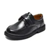 Zapatos de piel para niños zapato escolar para niños zapatos de piel Negro Kidsren's Performance Campus
