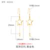 Aretes de Plata S925 Soporte Vacío Hecho a Mano diy Incrustado con Ámbar Cera de Abejas Perla Cuenta Redonda Aretes Soporte Vacío Accesorios para Mujer