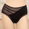 Base de Maquillaje Líquida Satín Cintura Media Talla Grande Ropa Interior Femenina Sexy Transpirable Ropa Interior de Algodón Antibacteriano 7A Calzones Femeninos