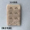 Suministro de fábrica de bajo costo de extensión de sujetador/hebilla de extensión para lencería de tres filas y 2 botones/dos filas [empaque individual]]
