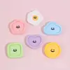 Placa de nube sonriente de dopamina accesorios de resina DIY pegamento de crema funda de teléfono hecha a mano llavero pasador de pelo accesorio para el cabello
