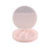 Procesamiento y Personalización de Caja Redonda Asimétrica de Tres Compartimentos para Rubor, Caja de Empaque para Cojín de Aire para Corrector, Material de Empaque para Crema CC Crema BB, Caja para Iluminador