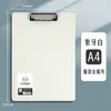 Carpeta Espesa A4 Tablilla de Escritura Tablero Portapapeles Multifuncional Borrador de Facturas Estudiante A5 Tablero para Exámenes Clip