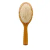 Cepillo de masaje con mango redondo de haya, cepillo de madera maciza, cepillo con bolsa de aire, peine para el cabello, cepillo de silicona con cojín de aire, aguja de acero, peine para peluca