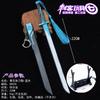 Faca animada circundante luminosa roxa azul verde liga metálica completa armas brinquedos ornamentos para estudantes crianças