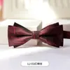 Pajarita para Hombre Boda Novio Padrino Banquete Fiesta Cabeza Plana Pajarita Vestido Formal Casual Negocios Caballero Doble Corbata