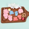 Serie K-Pop Molde para Galletas 3D Cortador Realista para Estampar Galletas DIY con Diseño de Prensa Tridimensional Esenciales para Hornear