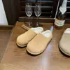 2026 Zapatos Birkenstock Invierno Más Terciopelo Suave Grueso Piel Zapatos Invierno Ropa para Exteriores Cálido Slip-on Aumentador de Altura Zapatos de Algodón Mujer
