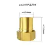 Conector de Tubo de Óleo com Rosca Interna e Dentes Din2817 Magee Brass Conector de Mangueira Magee 1/2 polegada ~ 4 polegadas