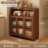 Gabinete de Vestíbulo, Aparador de Comedor, Vitrina de Té de Pared para Sala de Estar, Gabinete Lateral, Estante Multifuncional para Almacenamiento de Utensilios de Cocina