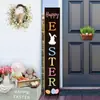 Nuevo producto transfronterizo: Letrero vertical de bienvenida de madera para porche y patio de granja de temporada Decoración navideña letrero de pie