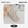 Calcetines Invisibles Finos de Corte Bajo para Mujer Estilo Ins Japonés Estilo Princesa Moño Verano Malla Calcetines de Barco para Mujer