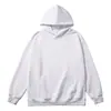 Roupas Masculinas Mistura de Algodão e Seda Leite Manga Longa Amazon Primavera Outono Cor Sólida Moletom Unisex Solto