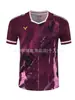 Nueva Camiseta de Bádminton Victory para Hombres y Mujeres, Camiseta de Entrenamiento de Competición de Manga Corta, Camiseta Transpirable de Secado Rápido para Niños con Estampado