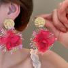 Pendientes de la serie Fresh Flower, pendientes Mori sweet niche que combinan con todo, pendientes de lujo ligeros y de alta calidad a la moda al por mayor
