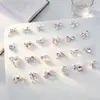Accesorios Populares Dorados para Uñas con Temática de Mariposas, Ultra Brillantes, Lujo Ligero, Mariposa de Diamantes Rosas Girly, Decoraciones para Uñas en Forma de Corazón