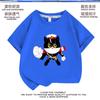 Camiseta de manga corta para niños Dibujos animados Dibujos animados ropa para niños medianos y grandes para niños y niñas transpirable 2023 nueva moda