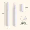 213 tiza líquida blanca creativa espejo vidrio LED fluorescente tablero luz tablero pluma oficina papelería marcador borrable