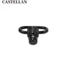 Hebilla de Hierro Moleteada de 1 pulgada Hebilla de Cuerda Táctica Adaptador de Correa de Rodillo