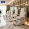 Cadeira de Massagem para Manicure Reclinável Elétrica Banho de Pés Sofá Spa Reclinável Banqueta de Manicure Loja de Manicure Cadeira de Massagem