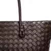 Bolsa Tecida com Padrão Transfronteiriço para Mulheres 2026 Nova Moda Bolsa Tote de Grande Capacidade Casual Retrô para o Dia a Dia Bolsa de Ombro de Mão