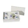 Ouge Japonés Miyake Milán Porcelana Hueso Juego de Té Chino Azul y Blanco Tetera Taza de Té Exquisito Retro Recomendación de Regalo