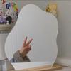 Famoso en Internet ins Espejo Irregular Espejo de Vestir con Forma Especial Acrílico Dormitorio diy Espejo de Maquillaje de Escritorio para Estudiantes