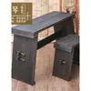 Mesa y Taburete de Madera de Paulownia Sólida para Guqin Fabricante de Mesas de Guqin de Madera de Paulownia de Yangzhou Grosor del Escritorio 3 cm Un Conjunto 14 KG