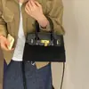 Bolso de Hombro Moda Commute Tendencia Textura Diagonal Cruzado Nuevo Platino para Mujer 2026 Versátil Gamuza