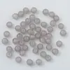 Cuentas Redondas de Gelatina Acrílica Color Caramelo Agujero Recto Cuentas de Color Material para Manualidades DIY Cuentas Sueltas Fabricante Venta al por Mayor