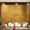 Bordado de Hotel, Tallado en Cuero en Relieve, Tallado Fino, Procesamiento de Tallado en Cuero, Proyectos de Fondo de Superficie Dura, Personalización de Proyectos de Hotel
