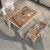 Jardín de villa asientos al aire libre patio exterior balcón patio trasero cafetería ocio tienda de té con leche juego de mesa y sillas para exteriores