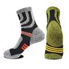 Calcetines deportivos de exterior para hombre, calcetines de baloncesto de caña alta, cepillado para senderismo y montañismo, calcetines gruesos, fabricantes, venta al por mayor, transfronterizo