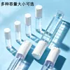 Botella Portátil Recargable en Stock 30ml Spray Hidratante Botella Pequeña Plástico PET Presión Atomizador Fino Botella para Tónico Loción