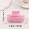 Pinza para el Cabello Golais Jewelry Nueva Transfronteriza Colorida Color Caramelo para Mujer Estilo Coreano Pinza de Alto Nivel Pinza de Tiburón para la Parte Posterior de la Cabeza