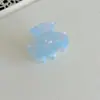 Mini Presilha de Cabelo em Acetato Iridescente Perolado com Formato de Polvo Pequeno para Fios Soltos, Melhor Venda Transfronteiriça da Amazon