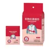 Toallitas Descontaminantes para Ropa Mini Portátiles Desechables para Ropa Limpieza Desechable Venta al por Mayor Desechables Toallitas Quitamanchas