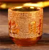 Quemador de Incienso Cerámico Arena Dorada para Templo de Guan Gong, Uso Doméstico para Culto a los Ancestros, Ofrendas Budistas, Quemador de Incienso