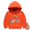 Conjunto de dos piezas de sudadera con capucha para niños y niñas para otoño e invierno, estilo nuevo, forro polar, engrosado, ropa de invierno cálida
