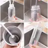 Cepillo de Taza de Silicona para el Hogar con Mango Largo y Cerdas Suaves Cepillo Limpiador de Tazas de Termo Cepillo Limpiador de Tazas de Té Botellas de Vidrio